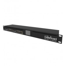 Сетевой Маршрутизатор MikroTik RB3011UiAS-RM  (10UTP 1000Mbps, 1SFP, 1xUSB)