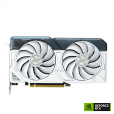 Видеокарта ASUS Dual GeForce RTX 4060 Ti OC, 8 ГБ GDDR6/128-бит, 4352 ядра CUDA, PCI E 4.0, HDMI, DisplayPort, BOX WHITE