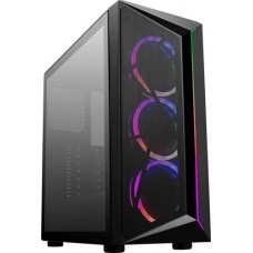 Компьютерный корпус CoolerMaster CMP510 ATX/Mini-ITX 1xUSB2.0 1xUSB3.2 3xARGB FAN Без Б/П Черный (CP510-KGNN-S00)