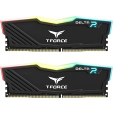 Оперативная память 32GB Kit (2x16GB) 3200MHz DDR4 Team Group DELTA RGB TF3D432G3200HC16FDC01 Black