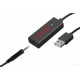 Наушники+микрофон игровые Bloody G600i <USB+3,5, 20Hz-20kHz, 100dB, 32Om, 1.3+1m, съемный микр>