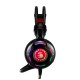 Наушники+микрофон игровые Bloody G300-Black+Red <20Hz-20kHz, 32 Om, 100dB (1KHz), 2.2m>