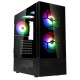 Компьютерный корпус Kolink Observatory MX Glass ARGB Midi Tower Case - Black