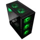 Компьютерный корпус Kolink Observatory HF Glass ARGB Midi Tower Case - Black