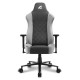 Игровое кресло Sharkoon Skiller SGS30 Fabric Grey v2 <Ткань, Газлифт 4, подлокотник 3D>