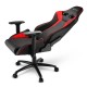 Игровое кресло Sharkoon Elbrus 3 Black/Red <Cинтетическая кожа, Газлифт 4, подлокотник 3D>