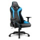 Игровое кресло Sharkoon Elbrus 3 Black/Blue <Cинтетическая кожа, Газлифт 4, подлокотник 3D>