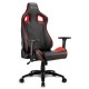 Игровое кресло Sharkoon Elbrus 2 Black/Red <Синтетическая кожа, Газлифт 4, подлокотник 3D>