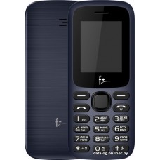 Мобильный телефон F+ F197 Dark blue, 1.77'' 128x160, 32MB RAM, 32MB, up to 32GB flash, 0.08Mpix, 2 Sim, BT v2.0, Micro-USB, 600mAh, 70g, 114 ммx48 ммx13 мм (F197 Dark Blue)