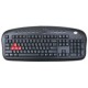 Клавиатура игровая A4tech KB-28G USB, Black, сменные красные клавиши A,S,W,D