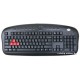 Клавиатура игровая A4tech KB-28G USB, Black, сменные красные клавиши A,S,W,D