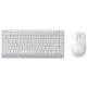 Клавиатура+мышь беспроводная A4tech Fstyler FG1112-White USB