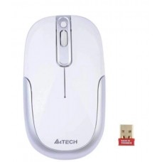 Мышь беспроводная A4tech G9-110 WHITE Оптическая 2,4G USB 1000 dpi