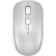 Мышь беспроводная A4tech Fstyler FB26CS AIR Icy White <BT+2.4GHz, Li-Battery>