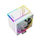 Кулер для процессора ID-Cooling FROZN A610 ARGB WHITE, Cooler for S20xx/1851/1700/1200/115x/AMD, 250W, 500-2000rpm, 4pin