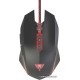 Оптическая игровая мышь Patriot Viper V530 PV530OULK <7 программируемых кнопок, 4000 dpi, Настраиваемая светодиодная подсветка, Широкие PTFE ножки>