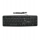 Клавиатура USB, Gembird  KB-8320U-Ru-Lat-BL, Черный, KeyBoard black