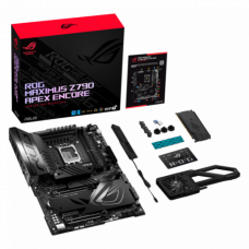 Материнская плата ASUS ROG MAXIMUS Z790 APEX ENCORE, Z790, 1700, 1xDIMM2, 2xDDR5, 2xPCI-Ex16, PCI-Ex4, 5xM.2, 4xSATA, WIFI7,BOX