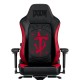 Игровое кресло Noblechairs HERO DOOM Edition <Экокожа, подлокотник 4D, газлифт 4, без подушек (NBL-HRO-PU-DET)>