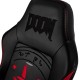 Игровое кресло Noblechairs HERO DOOM Edition <Экокожа, подлокотник 4D, газлифт 4, без подушек (NBL-HRO-PU-DET)>