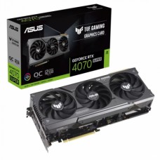 Видеокарта ASUS TUF-RTX4070S-O12G-GAMING, 12Gb GDDR6X, 192 bit, 3xDP, 1xHDMI, BOX