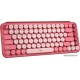 Клавиатура беспроводная Logitech POP KEYS, Heartbreaker Rose (M/N: YR0080/CU0021) (920-010718)