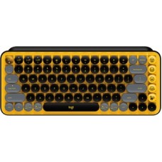 Клавиатура беспроводная Logitech POP KEYS, Blast Yellow (M/N: YR0080/CU0021) (920-010716)