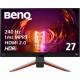 Монитор BENQ EX270M 27'' 16:9 1920x1080(FHD) IPS, nonGLARE, 400cd/m2, H178°/V178°, 1000:1, 12M:1, 16.7M, 1ms, HDMI, DP, USB-C, USB-B, HDCP (9H.LLALJ.LBE)