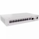 Коммутатор Huawei S110-8P2ST (8*10/100/1000BASE-T, 124W PoE+, 1*GE SFP, 1*10/100/1000BASE-T port, power adapter 56V DC)