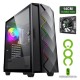 Корпус ПК без БП GameMax Diamond COC Black <MATX, 1x120FAN, 1x140COC>