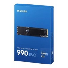 Твердотельный накопитель SSD M.2 PCIe Samsung 990 EVO, 2 TB, MZ-V9E2T0BW, PCIe 5.0 x2, NVMe 2.0