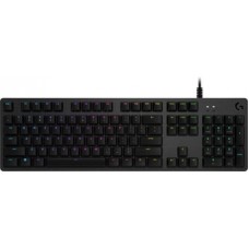 Клавиатура игровая Logitech G512 CARBON LIGHTSYNC RGB Mechanical Gaming Keyboard with GX Brown switches-CARBON-RUS-USB-N/A-INTNL-TACTILE (M/N: Y-U0034) (920-009351)