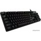 Клавиатура игровая Logitech G512 CARBON LIGHTSYNC RGB Mechanical Gaming Keyboard with GX Brown switches-CARBON-RUS-USB-N/A-INTNL-TACTILE (M/N: Y-U0034) (920-009351)