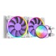 Жидкостная система охлаждения ID-Cooling PINKFLOW 240 DIAMOND PURPLE 1700