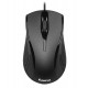 Мышь Hama MC-200, 00182602, USB, черная, Mouse 1000dpi, 1.5 cable, black