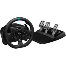 Контроллер для игровых симуляторов Logitech G923 (гоночный руль и педали для Xbox Series X/S, Xbox One и ПК) (M/N: WU0007) (941-000158)