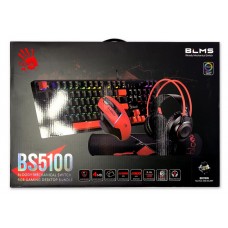 Комплект игровой Bloody BS5100 4в1 <S510R+W95Max Sports Red + G200S + BP-50L>