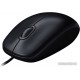 Мышь Logitech M100 Black (черная, оптическая, 1000dpi, USB, 1.8м)  (910-006652)