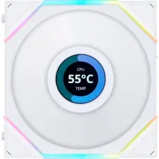 Вентилятор для корпуса Lian Li UNI FAN TL LCD 120 Reverse Blade ARGB 120mm White 12RTLLCD1W