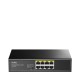 Коммутатор PoE+ GbE  8-портовый CUDY GS1008PT <8-Port Gigabit PoE+ Switch 120W, 8-Port 10/100/1000 BASE-T Gigabit ports, 120 watts total PoE budget, 60 watts for port #1~#2, 802.3at/af , VLAN mode support for port #1 ~ #6, Extend mode support for port 