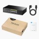 Коммутатор PoE+ GbE  8-портовый CUDY GS1008PT <8-Port Gigabit PoE+ Switch 120W, 8-Port 10/100/1000 BASE-T Gigabit ports, 120 watts total PoE budget, 60 watts for port #1~#2, 802.3at/af , VLAN mode support for port #1 ~ #6, Extend mode support for port 