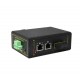 Коммутатор PoE индустриальный 2-портовый ONV IPS31032P-S <2 порта 10/100Mbps PoE 802.3af/at (max 30W на порт), 1 порт Optical 10/100M, SC Singlemode (25km) Dual Fiber, 1310nm (Модуль в комплекте), бюджет мощности PoE 60W (адаптер питания в комлекте)>