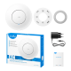 Точка доступа настенная/потолочная CUDY AP1300 <AC1200 Dual Band Gigabit Ceiling Mount Access Point,  MT7621DAN+MT7613B+MT7603E, Fat/Fit, 867Mbps at 5GHz + 300Mbps at 2.4GHz,  1 x GbE RJ45 Port, 12V DC or 802.3af PoE or Passive PoE, 4 Internal Antennas