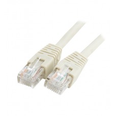 Патч-корд Cablexpert PP6U-3M, серый, Cable Patch cord UTP 6e-Cat 3 m