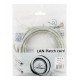 Патч-корд Cablexpert PP22-3M, серый, Cable Patch cord FTP 5e-Cat 3 m