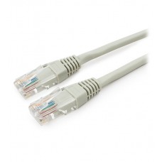 Патч-корд Cablexpert PP12-7.5M, серый, Cable Patch cord UTP 5e-Cat 7.5 m