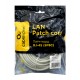 Патч-корд Cablexpert PP12-7.5M, серый, Cable Patch cord UTP 5e-Cat 7.5 m