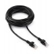 Патч-корд Cablexpert PP12-5M/BK, черный, Cable Patch cord UTP 5e-Cat 5 m