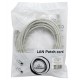 Патч-корд Cablexpert PP12-5M, серый, Cable Patch cord UTP 5e-Cat 5 m