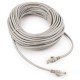 Патч-корд Cablexpert PP12-10M, серый, Cable Patch cord UTP 5e-Cat 10 m